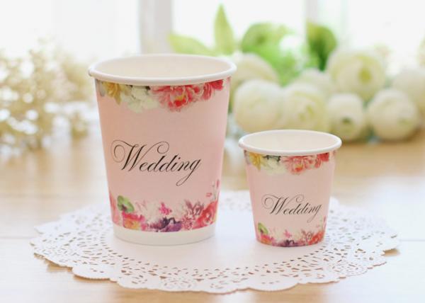 Quality Multiple Size Single Wall Paper Cups For Cold Hot Drinks With Food Safe Inks for sale